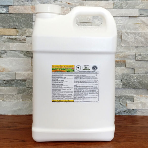 Circadian Sunrise Concentrate, Insecticide, Fungicide and Miticide, Makes up to 320 gallons of ready to use spray solution